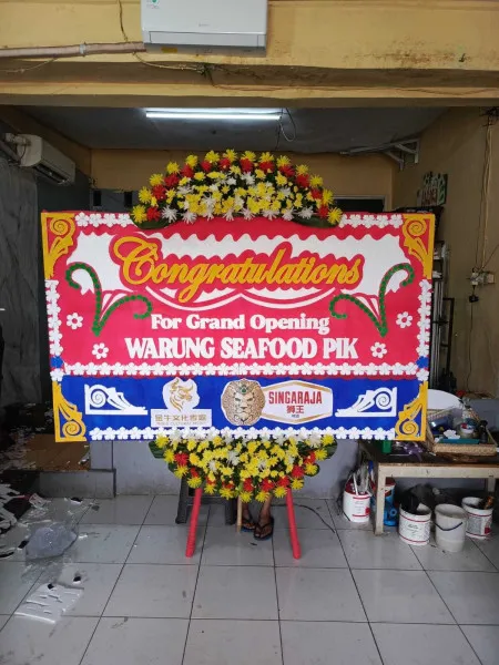 Papan Bunga Ucapan Selamat Gading Serpong Tangerang